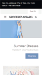 Mobile Screenshot of groceriesapparel.com